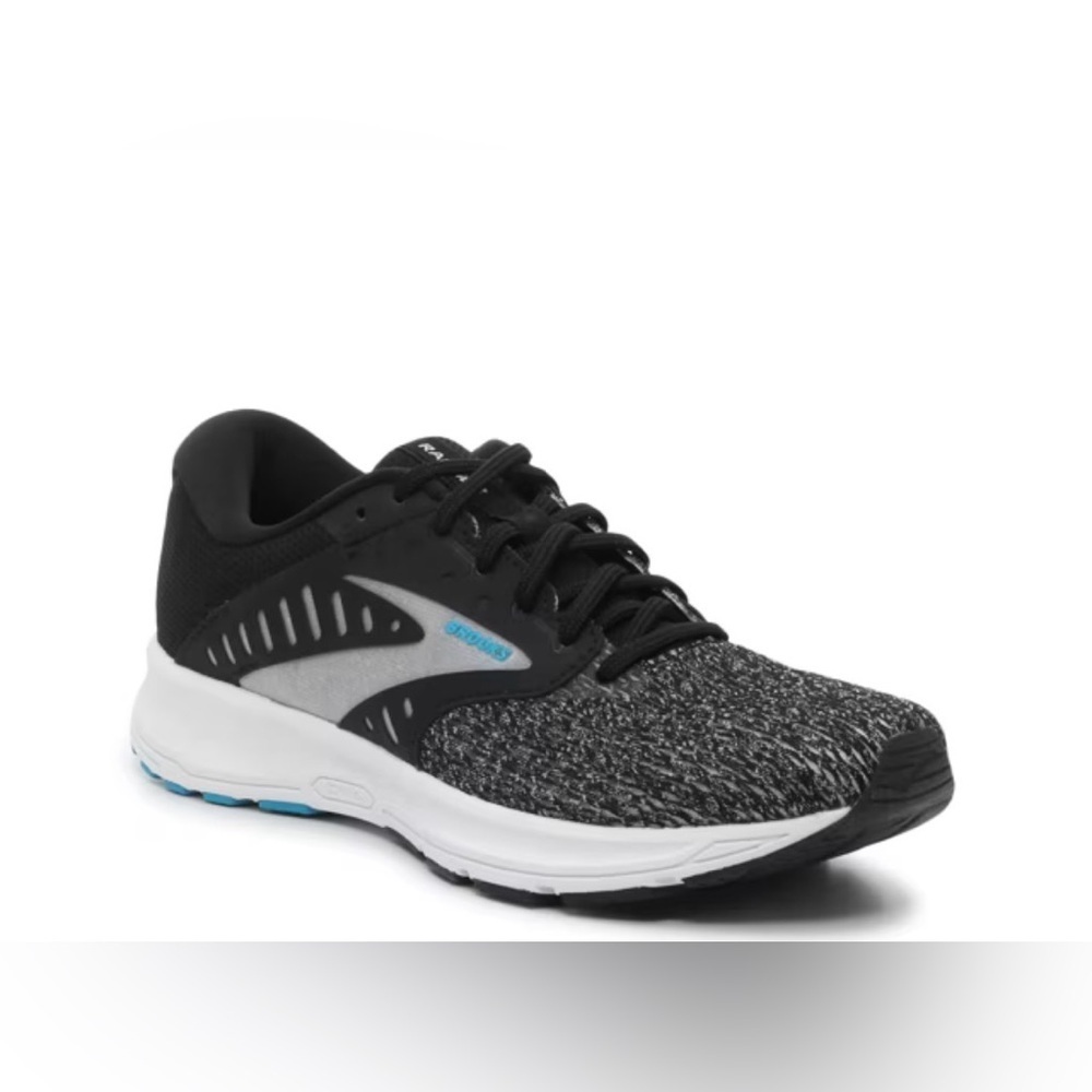 Brooks Range 2 Gray Black Lace Up Running Sneakers Shoes Women’s 7.5